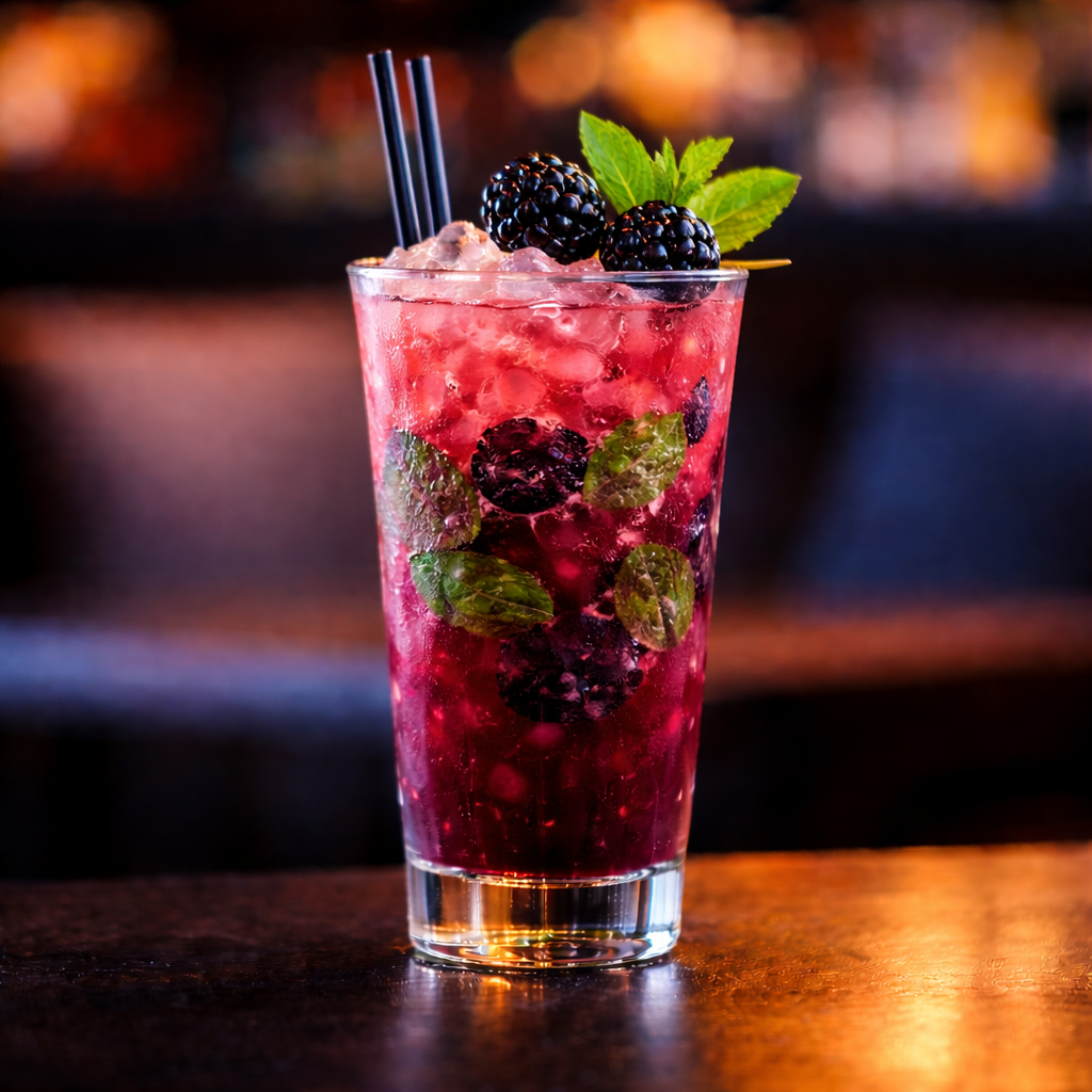 Ostružinové Mojito